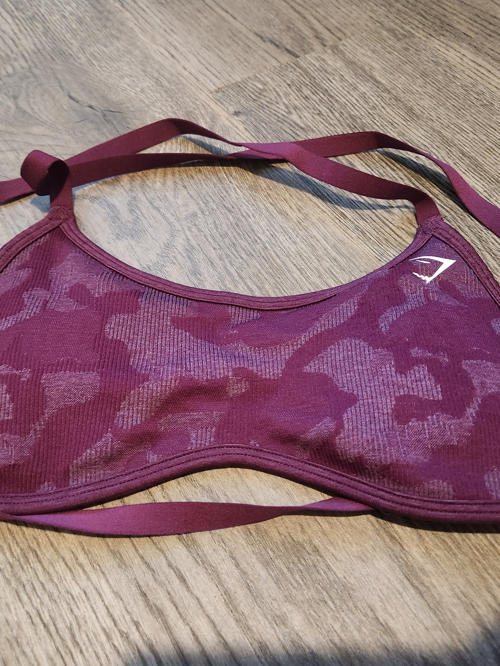 Gymshark Women's Seamless Strappy Sports Bra in Purple